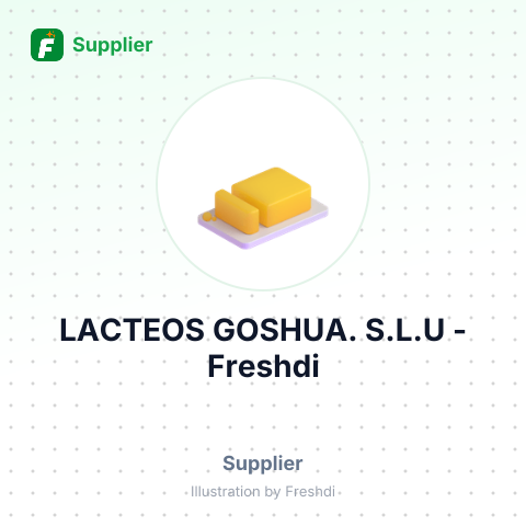LACTEOS GOSHUA. S.L.U – summary card, no photo uploaded yet