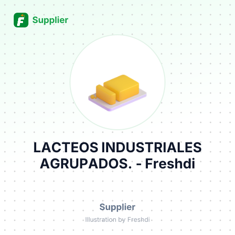 LACTEOS INDUSTRIALES AGRUPADOS. – summary card, no photo uploaded yet