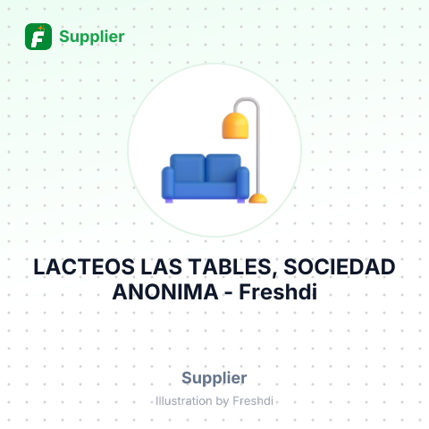 LACTEOS LAS TABLES, SOCIEDAD ANONIMA – summary card, no photo uploaded yet
