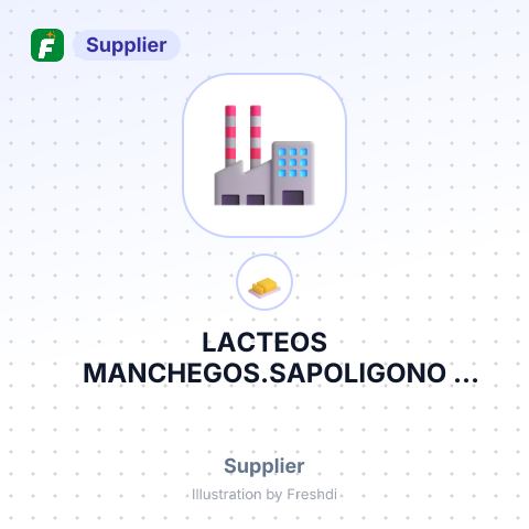 LACTEOS MANCHEGOS.SAPOLIGONO INDUSTRIAL ALCES 32 - – summary card, no photo uploaded yet