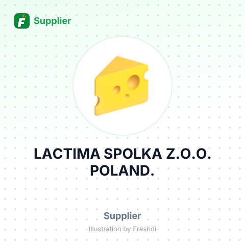 LACTIMA SPOLKA Z.O.O. POLAND. – summary card, no photo uploaded yet