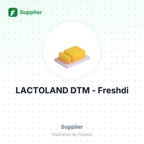 LACTOLAND DTM – summary card, no photo uploaded yet
