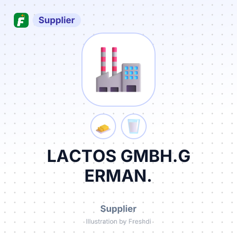 LACTOS GMBH.G ERMAN. – summary card, no photo uploaded yet