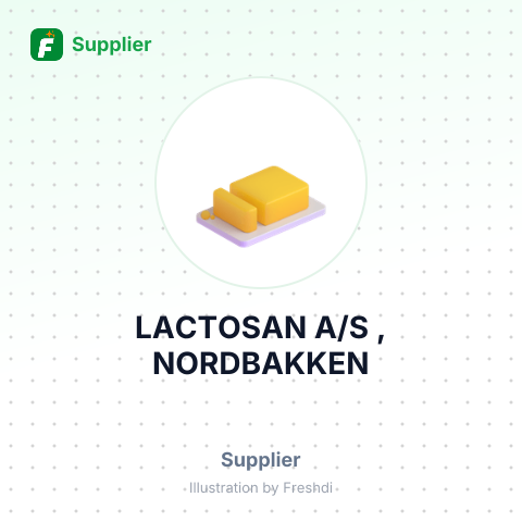 LACTOSAN A/S , NORDBAKKEN – summary card, no photo uploaded yet