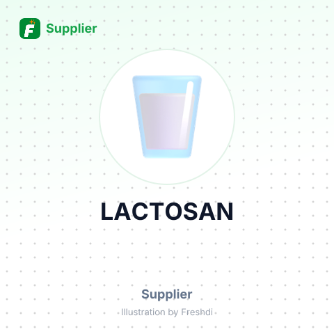 LACTOSAN – summary card, no photo uploaded yet