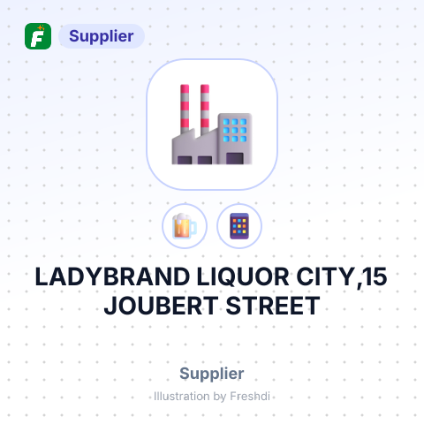 LADYBRAND LIQUOR CITY,15 JOUBERT STREET – summary card, no photo uploaded yet