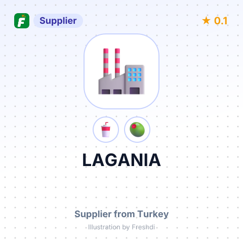 LAGANIA – summary card, no photo uploaded yet