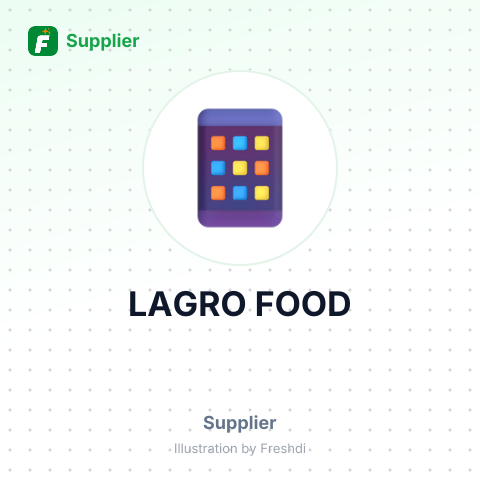 LAGRO FOOD – summary card, no photo uploaded yet