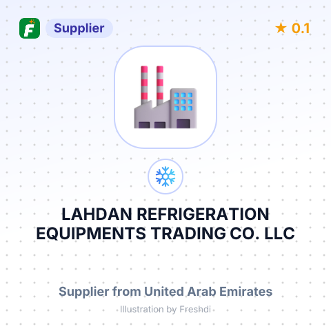 LAHDAN REFRIGERATION EQUIPMENTS TRADING CO. LLC – summary card, no photo uploaded yet