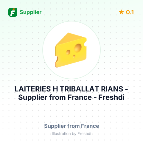 LAITERIES H TRIBALLAT RIANS – summary card, no photo uploaded yet