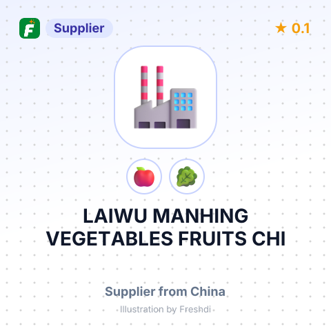 LAIWU MANHING VEGETABLES FRUITS CHI – summary card, no photo uploaded yet