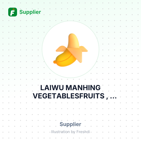 LAIWU MANHING VEGETABLESFRUITS , CORPORATION – summary card, no photo uploaded yet