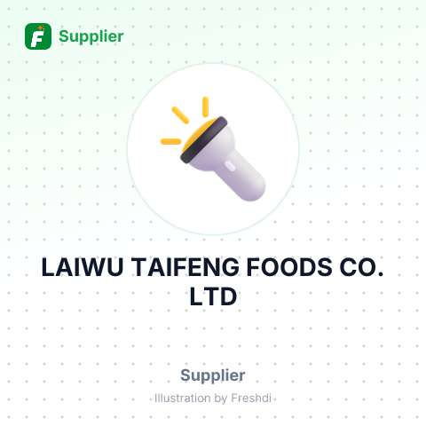 LAIWU TAIFENG FOODS CO.,LTD – summary card, no photo uploaded yet