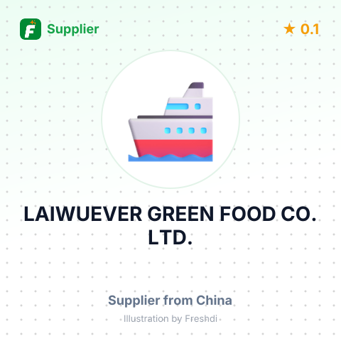 LAIWUEVER GREEN FOOD CO. LTD. – summary card, no photo uploaded yet