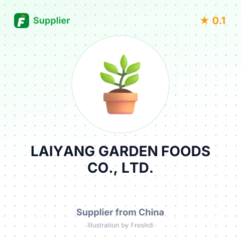 LAIYANG GARDEN FOODS CO., LTD. – summary card, no photo uploaded yet