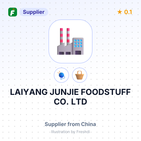LAIYANG JUNJIE FOODSTUFF CO. LTD – summary card, no photo uploaded yet