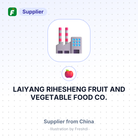 LAIYANG RIHESHENG FRUIT AND VEGETABLE FOOD CO.,LTD. – summary card, no photo uploaded yet