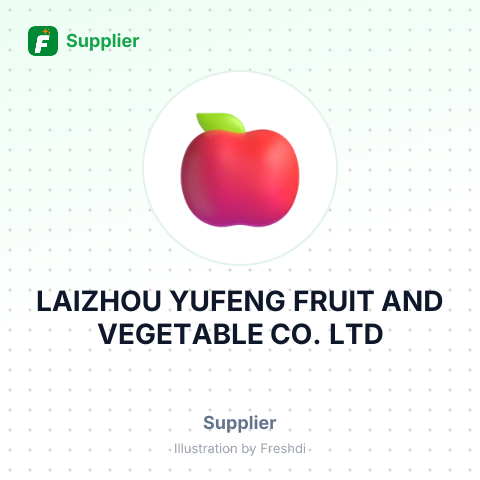 LAIZHOU YUFENG FRUIT AND VEGETABLE CO.,LTD – summary card, no photo uploaded yet