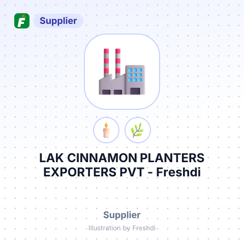 LAK CINNAMON PLANTERS EXPORTERS PVT – summary card, no photo uploaded yet