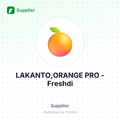 LAKANTO,ORANGE PRO – summary card, no photo uploaded yet