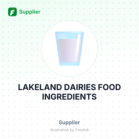 LAKELAND DAIRIES FOOD INGREDIENTS – summary card, no photo uploaded yet