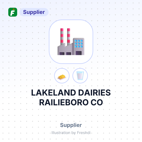 LAKELAND DAIRIES RAILIEBORO CO – summary card, no photo uploaded yet
