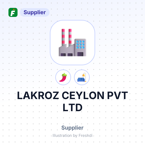 LAKROZ CEYLON PVT LTD – summary card, no photo uploaded yet