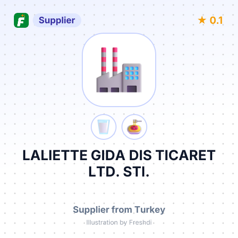 LALIETTE GIDA DIS TICARET LTD. STI. – summary card, no photo uploaded yet