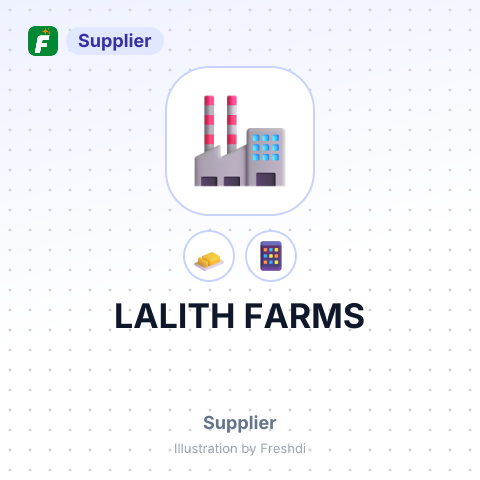 LALITH FARMS – summary card, no photo uploaded yet