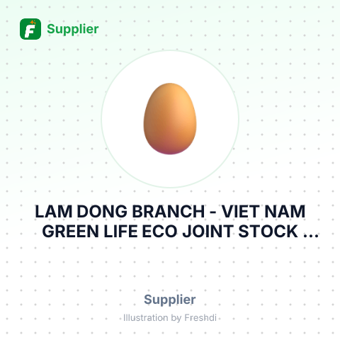 LAM DONG BRANCH - VIET NAM GREEN LIFE ECO JOINT STOCK COMPANY – summary card, no photo uploaded yet