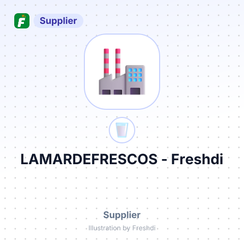 LAMARDEFRESCOS – summary card, no photo uploaded yet