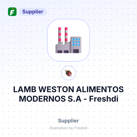LAMB WESTON ALIMENTOS MODERNOS S.A – summary card, no photo uploaded yet