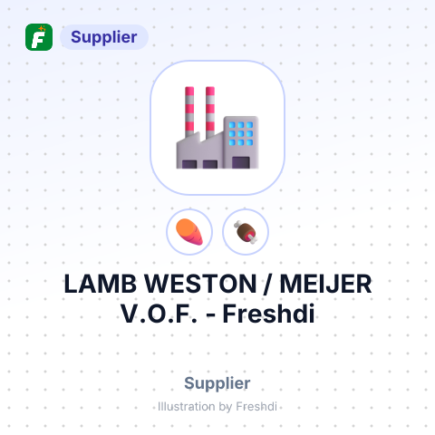 LAMB WESTON / MEIJER V.O.F. – summary card, no photo uploaded yet