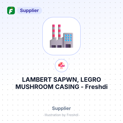 LAMBERT SAPWN, LEGRO MUSHROOM CASING – summary card, no photo uploaded yet