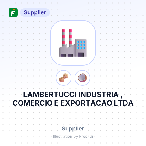 LAMBERTUCCI INDUSTRIA , COMERCIO E EXPORTACAO LTDA – summary card, no photo uploaded yet