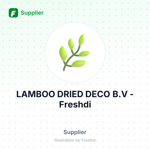 LAMBOO DRIED DECO B.V – summary card, no photo uploaded yet