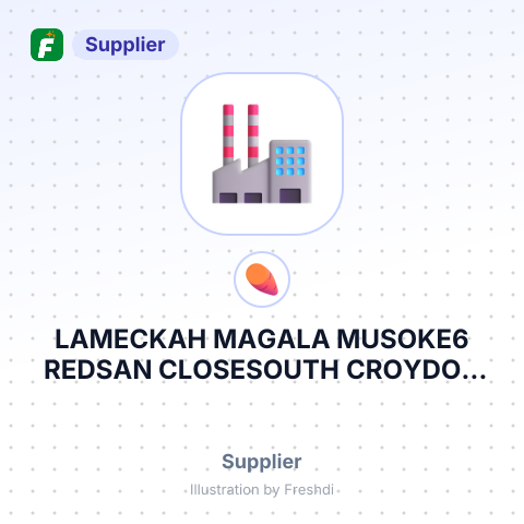 LAMECKAH MAGALA MUSOKE6 REDSAN CLOSESOUTH CROYDON CR2 ODG – summary card, no photo uploaded yet