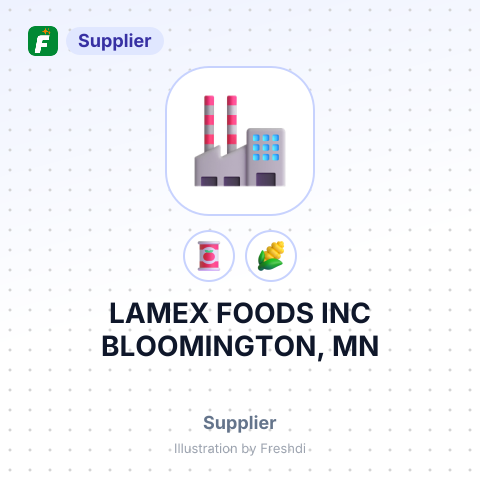 LAMEX FOODS INC BLOOMINGTON, MN – summary card, no photo uploaded yet
