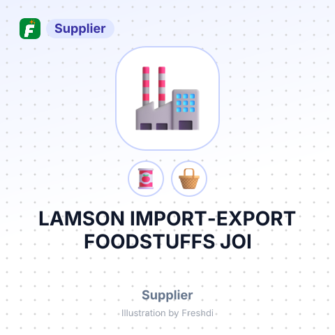 LAMSON IMPORT-EXPORT FOODSTUFFS JOI – summary card, no photo uploaded yet