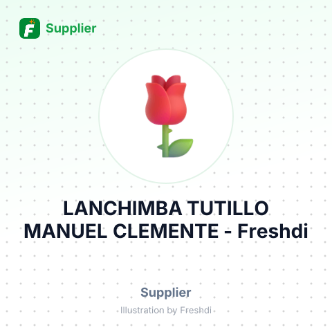 LANCHIMBA TUTILLO MANUEL CLEMENTE – summary card, no photo uploaded yet