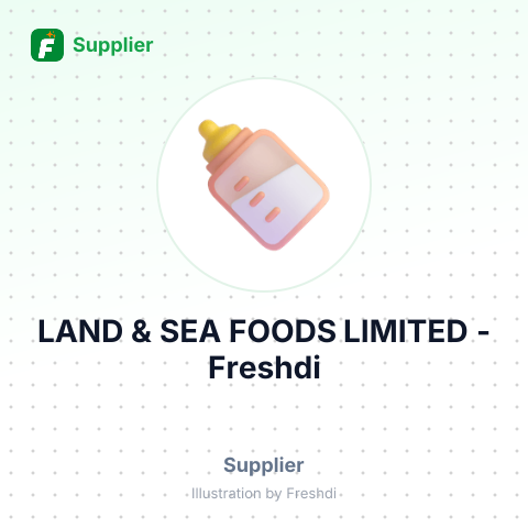 LAND & SEA FOODS LIMITED – summary card, no photo uploaded yet