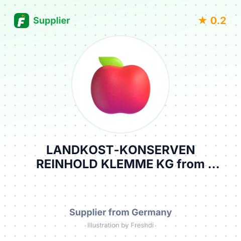 LANDKOST-KONSERVEN REINHOLD KLEMME KG – summary card, no photo uploaded yet
