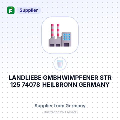 LANDLIEBE GMBHWIMPFENER STR 125 74078 HEILBRONN GERMANY – summary card, no photo uploaded yet