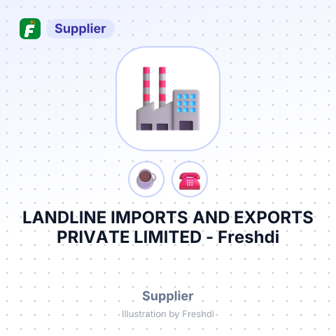 LANDLINE IMPORTS AND EXPORTS PRIVATE LIMITED – summary card, no photo uploaded yet