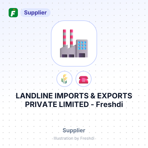 LANDLINE IMPORTS & EXPORTS PRIVATE LIMITED – summary card, no photo uploaded yet