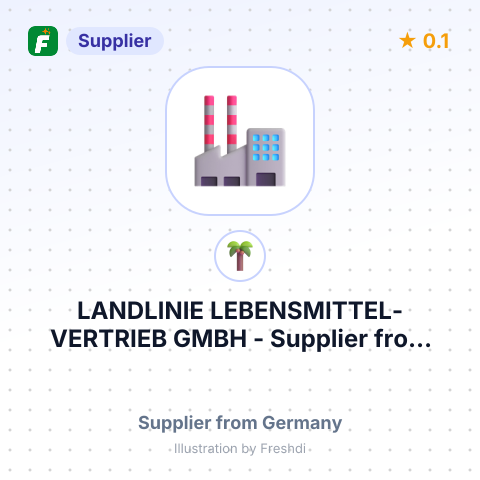 LANDLINIE LEBENSMITTEL-VERTRIEB GMBH – summary card, no photo uploaded yet