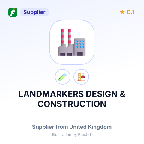 LANDMARKERS DESIGN & CONSTRUCTION – summary card, no photo uploaded yet