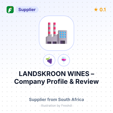 LANDSKROON WINES – summary card, no photo uploaded yet