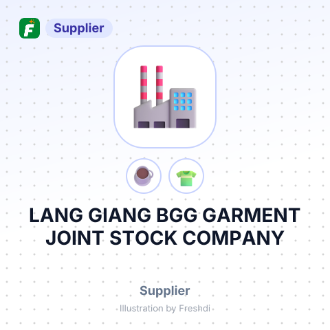 LANG GIANG BGG GARMENT JOINT STOCK COMPANY – summary card, no photo uploaded yet