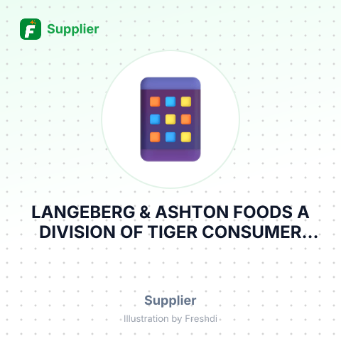 LANGEBERG & ASHTON FOODS A DIVISION OF TIGER CONSUMER BRANDS LTD – summary card, no photo uploaded yet